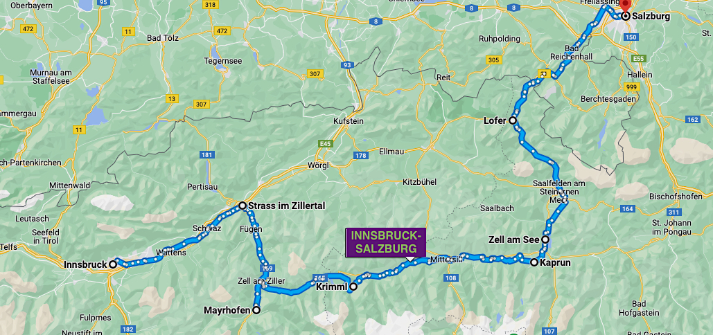 Innsburck Salzburg