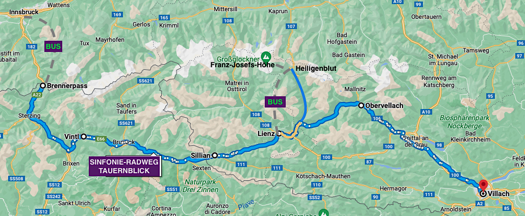 Sinfonie Radweg Tauernblick