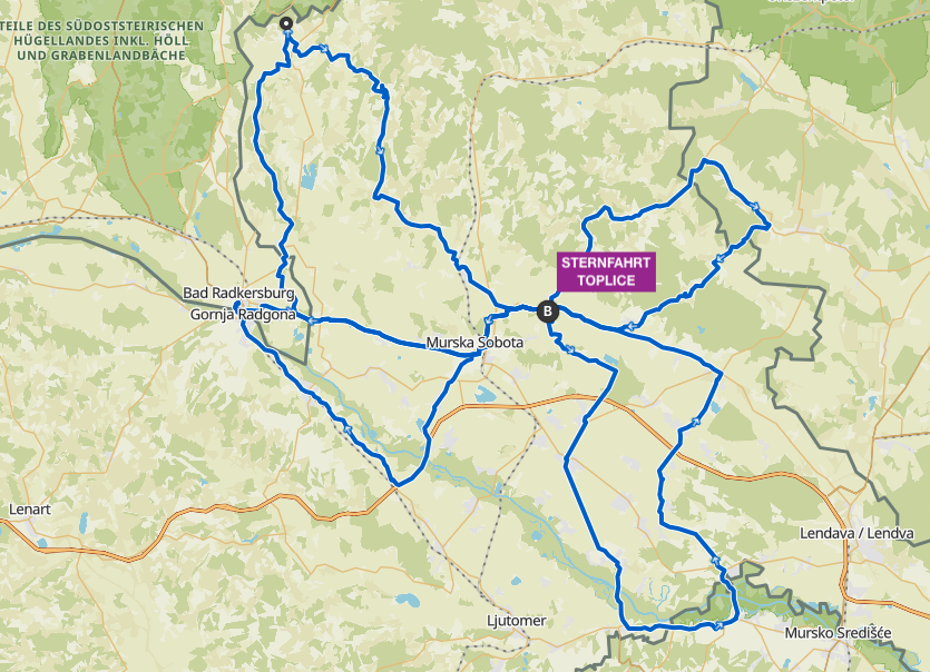 Sternfahrt Moravske Toplice
